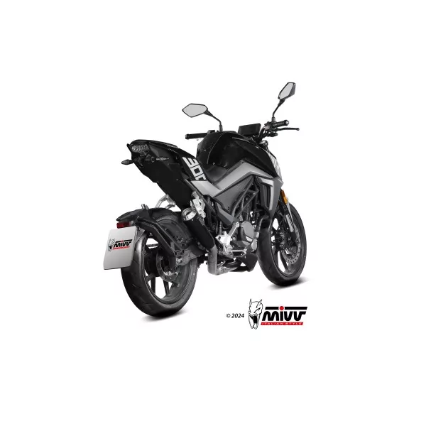 Mivv Escape Deportivo Completo Negro CFMOTO 300NK
