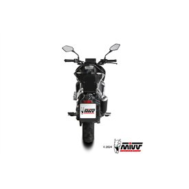 Mivv Sport Exhaust Full System Black CF Moto 300NK