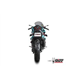 Mivv AK-1 Schwarz Carbon-Endkappe CF Moto 450SR