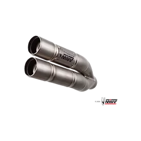 Mivv DOUBLE GUN Stainless Steel Ducati MULTISTRADA 1200 ENDURO