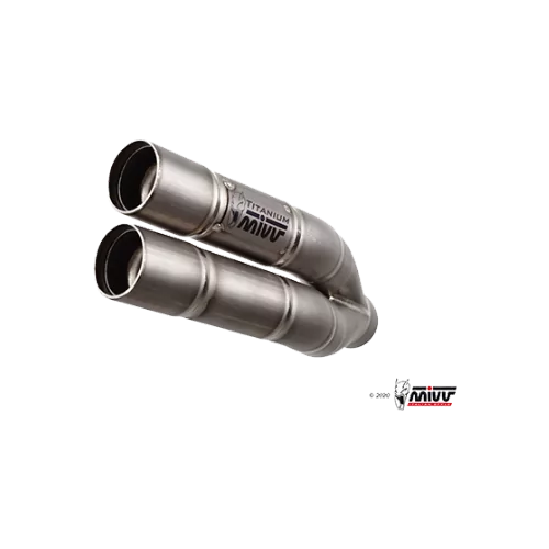 Mivv DOUBLE GUN Edelstahl Ducati MULTISTRADA 1200 ENDURO