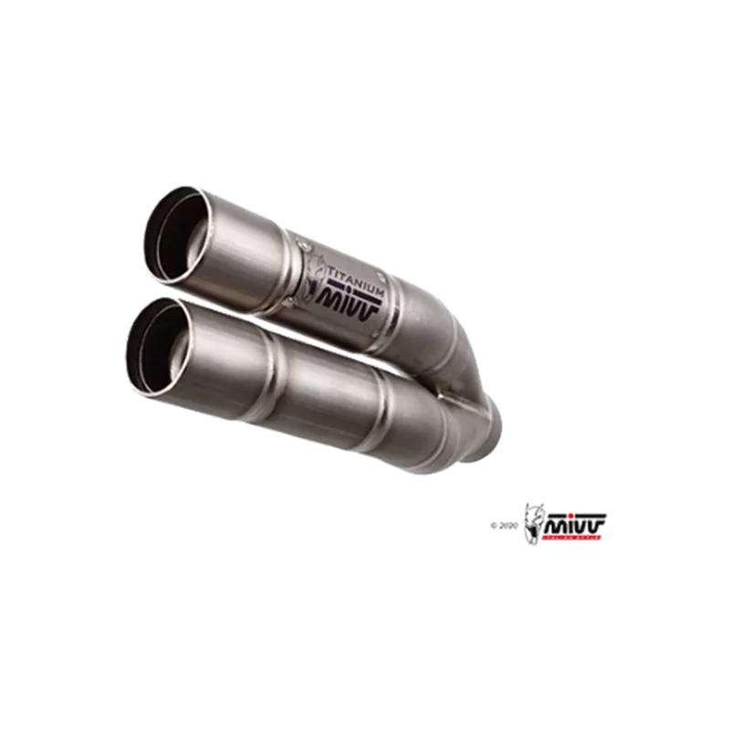 Mivv DOUBLE GUN Stainless Steel Ducati MULTISTRADA 1200 ENDURO Mivv DOUBLE GUN Stainless Steel Ducati MULTISTRADA 1200 ENDURO