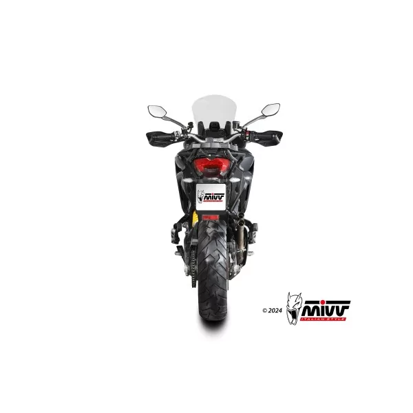 Mivv DOUBLE GUN Edelstahl Ducati MULTISTRADA 1200 ENDURO