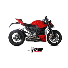 Mivv DELTA RACE Noir Ducati STREETFIGHTER V2