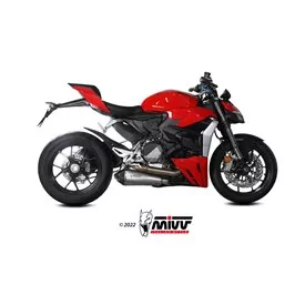 Mivv DELTA RACE Inox Ducati STREETFIGHTER V2