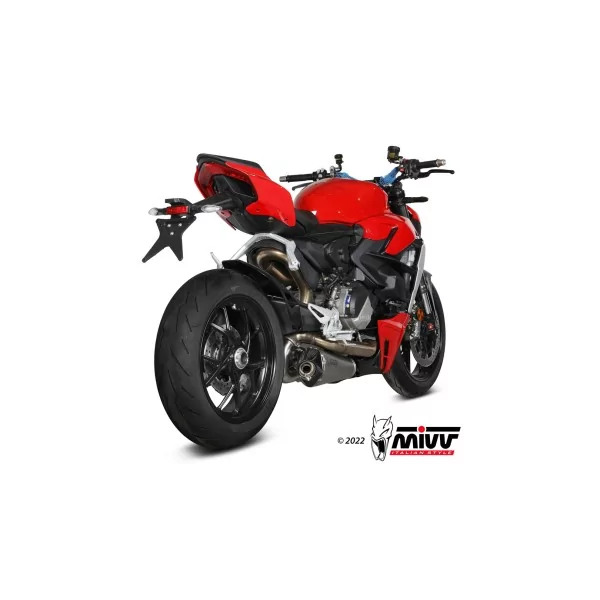 Mivv DELTA RACE Inox Ducati STREETFIGHTER V2
