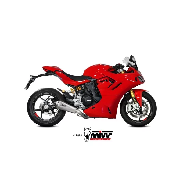 Mivv DELTA RACE Inox Ducati SUPERSPORT 950 / S