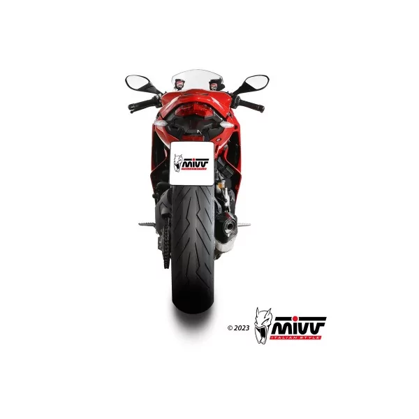Mivv DELTA RACE Inox Ducati SUPERSPORT 950 / S