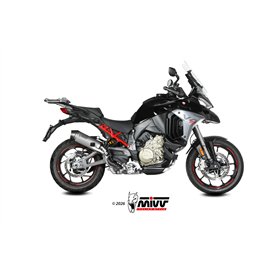 Mivv OVAL Titanio fondello carbonio Ducati MULTISTRADA V4 / V4S