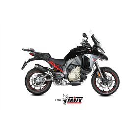 Mivv OVAL Noir fond carbone Ducati MULTISTRADA V4 / V4S