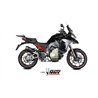 Mivv OVAL Black carbon end cap Ducati MULTISTRADA V4 / V4S