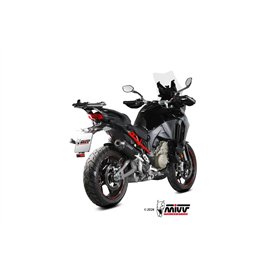 Mivv OVAL Noir fond carbone Ducati MULTISTRADA V4 / V4S