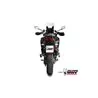 Mivv OVAL Schwarz Carbon-Endkappe Ducati MULTISTRADA V4 / V4S