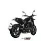 Mivv OVAL Noir fond carbone Benelli LEONCINO 500