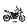 Mivv OVAL Edelstahl Benelli TRK 251
