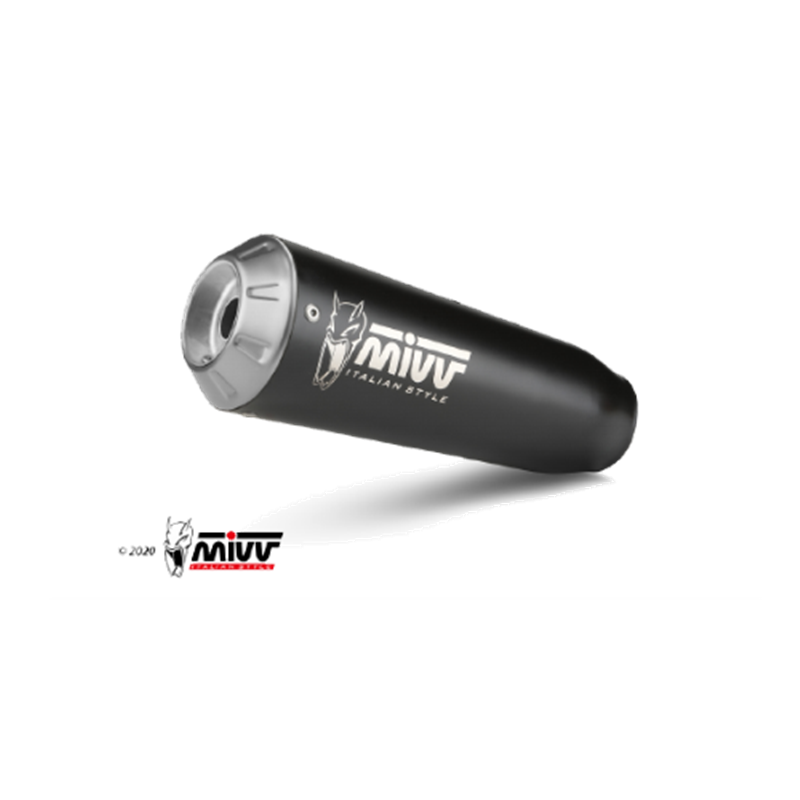 Mivv Sport Exhaust Full System Black Benelli LEONCINO 125 Mivv Sport Exhaust Full System Black Benelli LEONCINO 125