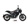 Mivv Komplette Sport-Auspuffanlage Schwarz Benelli LEONCINO 125
