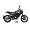 Mivv Komplette Sport-Auspuffanlage Schwarz Benelli LEONCINO 125