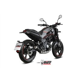 Mivv Sport Exhaust Full System Black Benelli LEONCINO 125