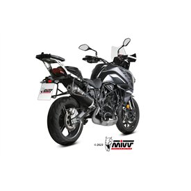 Mivv OVAL Carbone fond carbone Benelli TRK 702 / X