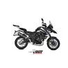 Mivv OVAL Black carbon end cap Benelli TRK 702 / X