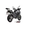 Mivv OVAL Black carbon end cap Benelli TRK 702 / X