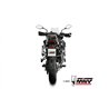 Mivv OVAL Schwarz Carbon-Endkappe Benelli TRK 702 / X