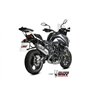 Mivv OVAL Inox fond carbone Benelli TRK 702 / X