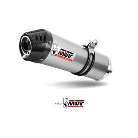 Mivv OVAL Inox fond carbone Benelli TRK 702 / X