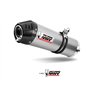 Mivv OVAL Inox fond carbone Benelli TRK 702 / X
