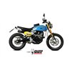 Mivv Komplette Sport-Auspuffanlage Schwarz Fantic Motor CABALLERO 500