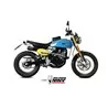 Mivv Komplette Sport-Auspuffanlage Schwarz Fantic Motor CABALLERO 500