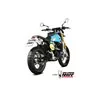 Mivv Scarico Sportivo Completo Nero Fantic Motor CABALLERO 500