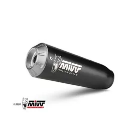 Mivv Sport Exhaust Full System Black Fantic Motor CABALLERO 500