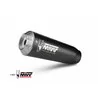 Mivv Komplette Sport-Auspuffanlage Schwarz Fantic Motor CABALLERO 500
