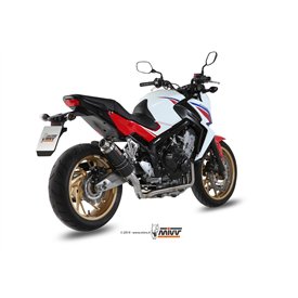 Mivv Sport Exhaust Full System Carbon Honda CB 650 F