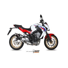 Mivv Sport Exhaust Full System Black Honda CB 650 F