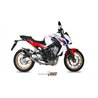 Mivv Sport Exhaust Full System Black Honda CB 650 F