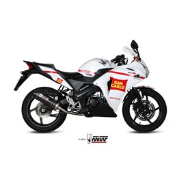 Mivv Echappement Sport Complet Carbone fond carbone Honda CBR 125 R
