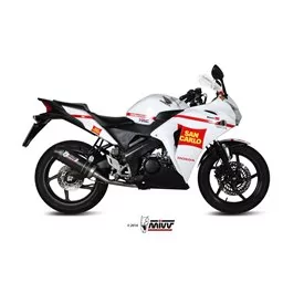 Mivv Echappement Sport Complet Carbone fond carbone Honda CBR 125 R