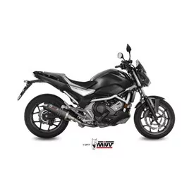 Mivv OVAL Carbonio fondello carbonio Honda NC 750 S / X