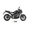 Mivv OVAL Carbon Carbon-Endkappe Honda NC 750 S / X
