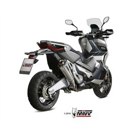 Mivv DELTA RACE Inox Honda X-ADV 750