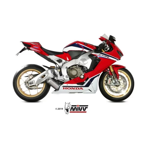 Mivv MK3 Edelstahl Honda CBR 1000 RR