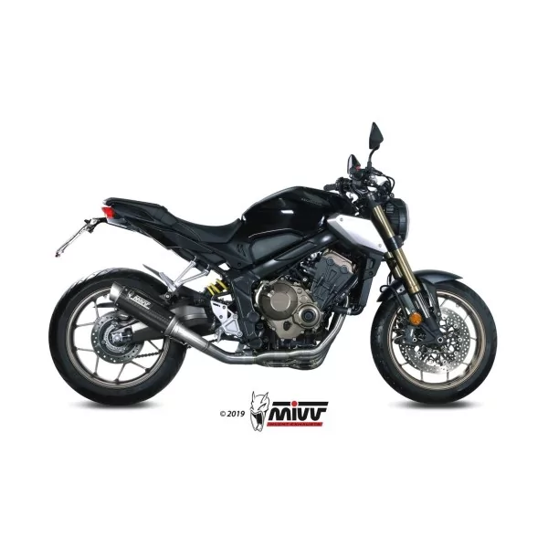 Mivv Sport Exhaust Full System Carbon Honda CB 650 R