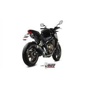 Mivv Escape Deportivo Completo Carbono Honda CB 650 R