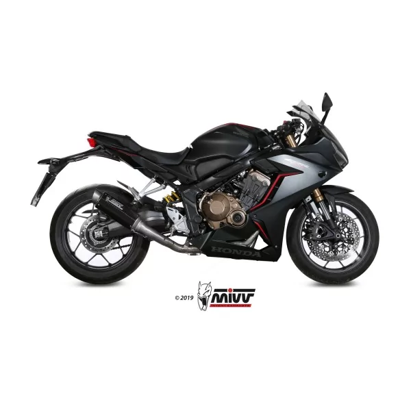 Mivv Sport Exhaust Full System Carbon Honda CBR 650 R
