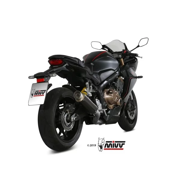 Mivv Sport Exhaust Full System Carbon Honda CBR 650 R