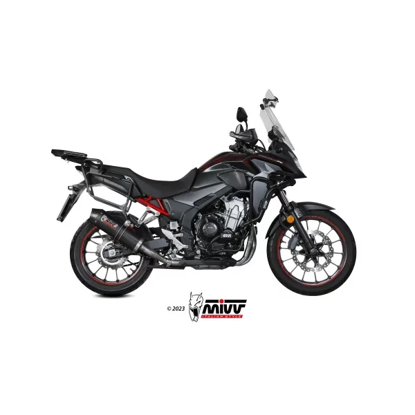 Mivv OVAL Carbon Carbon-Endkappe Honda CB 500 X