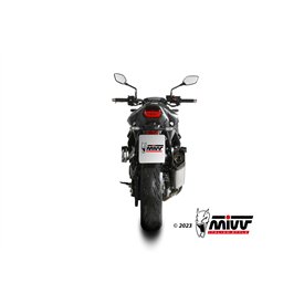 Mivv SR-1 Edelstahl Honda CB750 HORNET